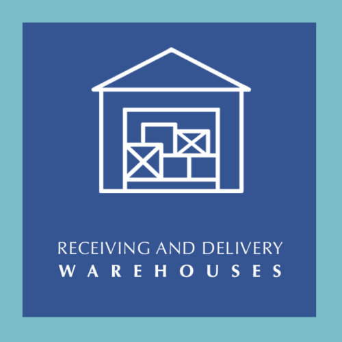 Receiving + Delivery Warehouses