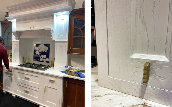 White Wire Brush Kitchen Cabinets The Designers Collaborative