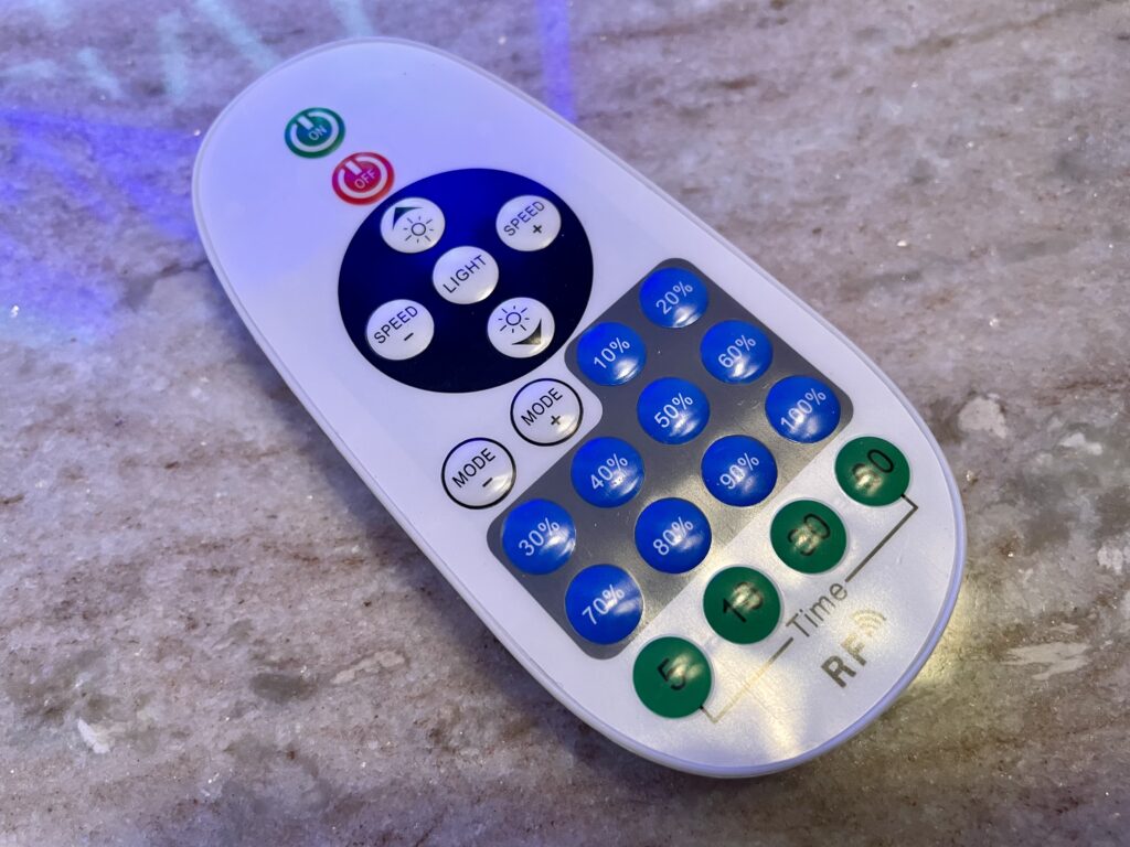 neon designs remote control